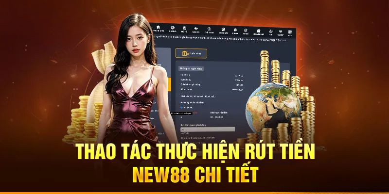 Các bước rút tiền New88 nhanh gọn nhất 2024